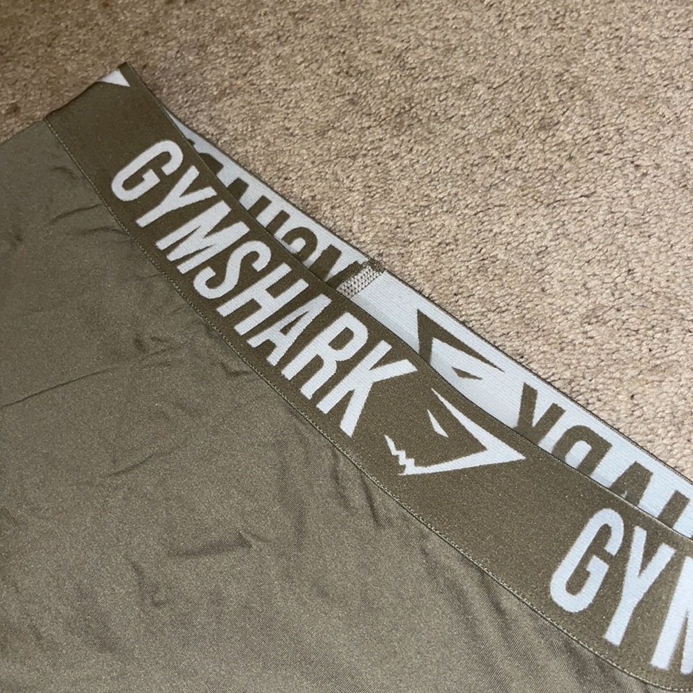 Khaki gymshark fit leggings - Picture 3 of 4